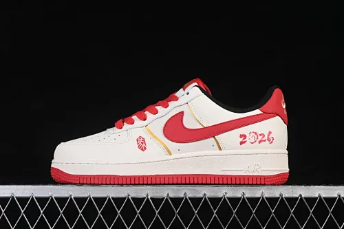 All categories Nk Air Force 1 Air Force series Nk Air Force 1 Low Air Force low-top Nike Air Force 1'07 Low Year of the Horse limited edition Air Force 1 low-top casual sneakers QW5288-119
